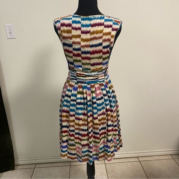 Maeve Dress Women’s Size Small Sennebec Multi color stripped Dress - Picture 3 of 15